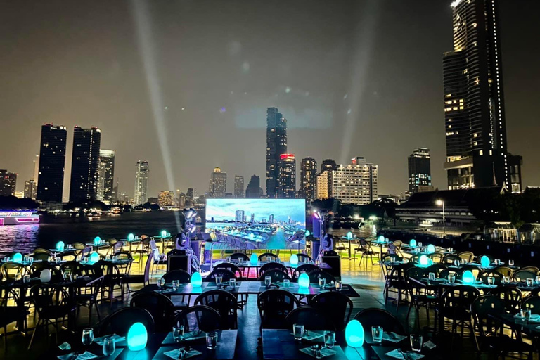 Bangkok: Royal Princess riviercruise met live muziekBangkok: Chao Phraya rivier Dinner Cruise met live muziek