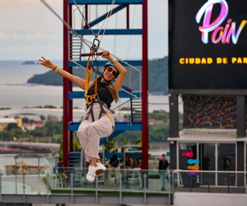 Cidade do Panamá: Experiência de tirolesa sobre a cidade