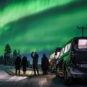 Kiruna: Aurora Chase with Local Street Food & Nature Guides
