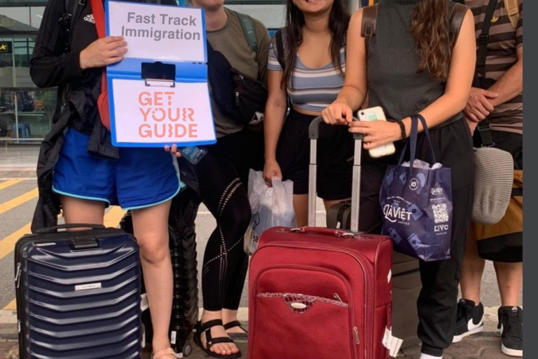 Desde el aeropuerto de Ho Chi Minh Llegada internacional por vía rápida