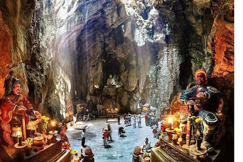 Explore Lady Buddha, Marble Mountains, and Am Phu Cave Shared morning tour with lunch