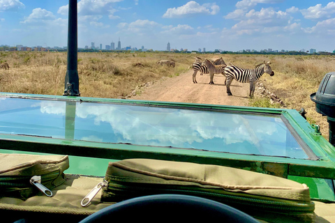 Maasai Mara Day Game Trip in Open Sided 4x4 Safari Jeep