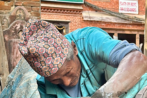 Bhaktapur en Boudhanath Stupa