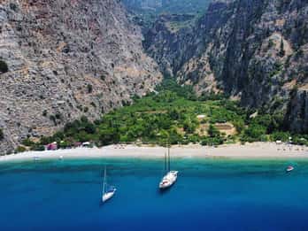 Navigare in Turchia: Crociera in caicco da Olympos a Fethiye di 18-39 anni fa