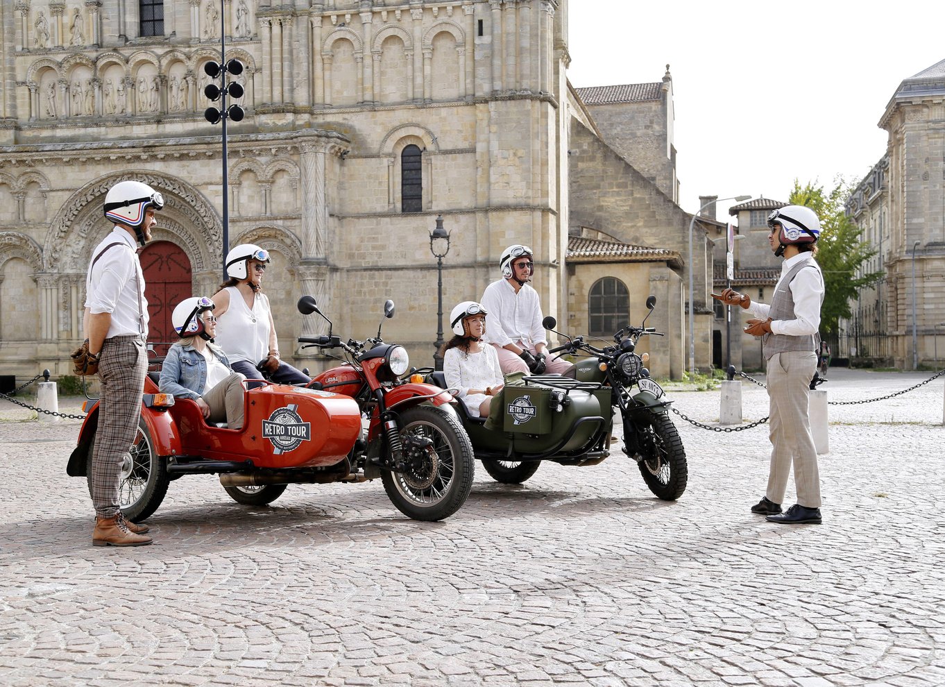 Bordeaux: Sightseeing i sidevogn