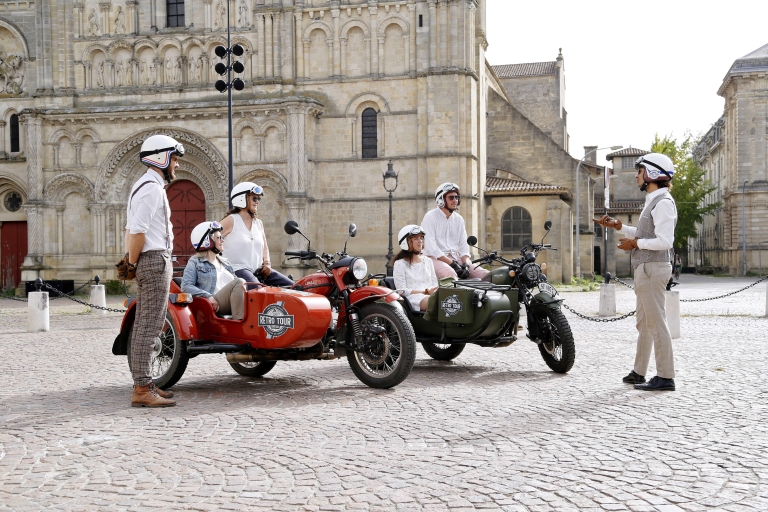 Bordeaux: Sightseeing by Side Car 50-Minute Tour