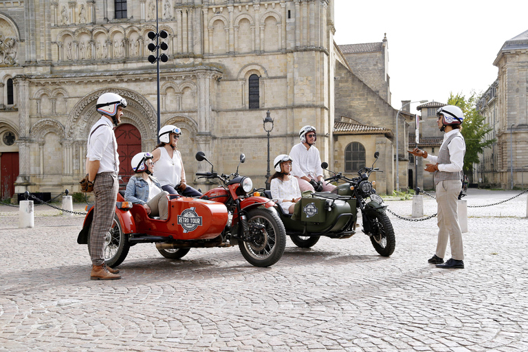 Bordeaux: Sightseeing by Side Car45-Minute Tour