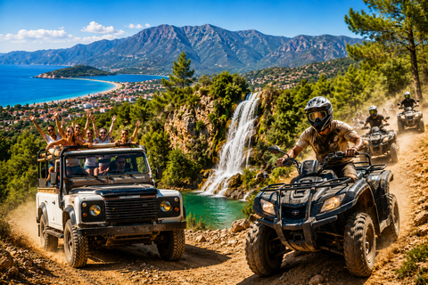 Marmaris: Jeep Safari & Quad Bike Adventure with Lunch