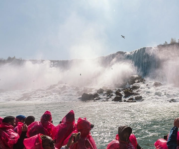 Niagara Falls, Canada: First Boat Cruise & Behind Falls Tour