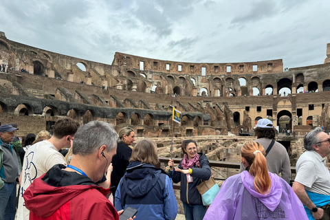 Roma: Visita a la Arena del Coliseo, el Foro Romano y el Palatino