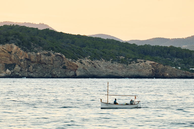 Ibiza: Formentera Boat and Bike Guide Tour +Sunset Party Gold Edition: Formentera Bike & Boat Adventure from Ibiza