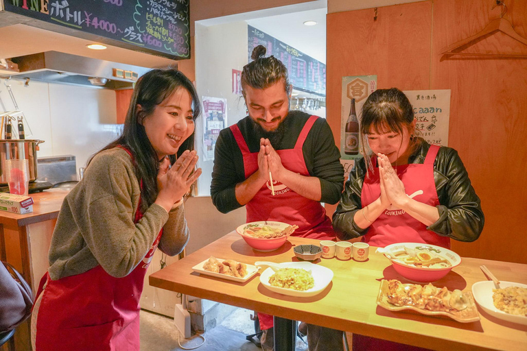 Kyoto Ramen & Gyoza Cooking Class with Professional Chefs