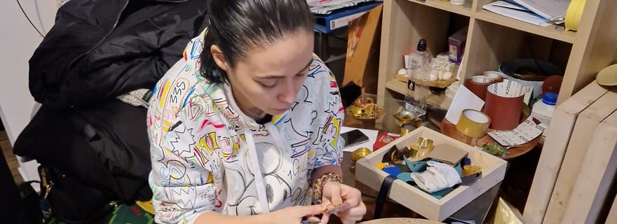 Bucarest : Real Roma Community - Atelier d'artisanat