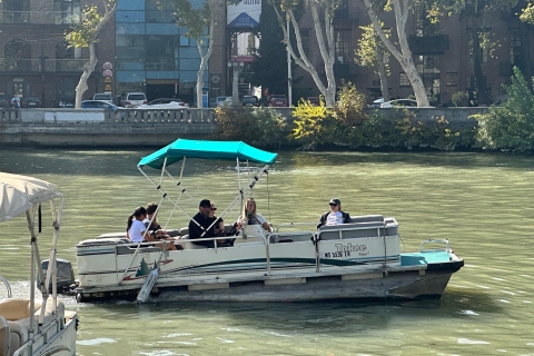 Tbilissi : visite guidée de la rivière Mtkvari avec verre de bienvenue