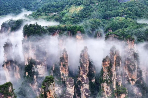 Zhangjiajie: Helicopter Flight Experience Helicopter Charter Route F Experience