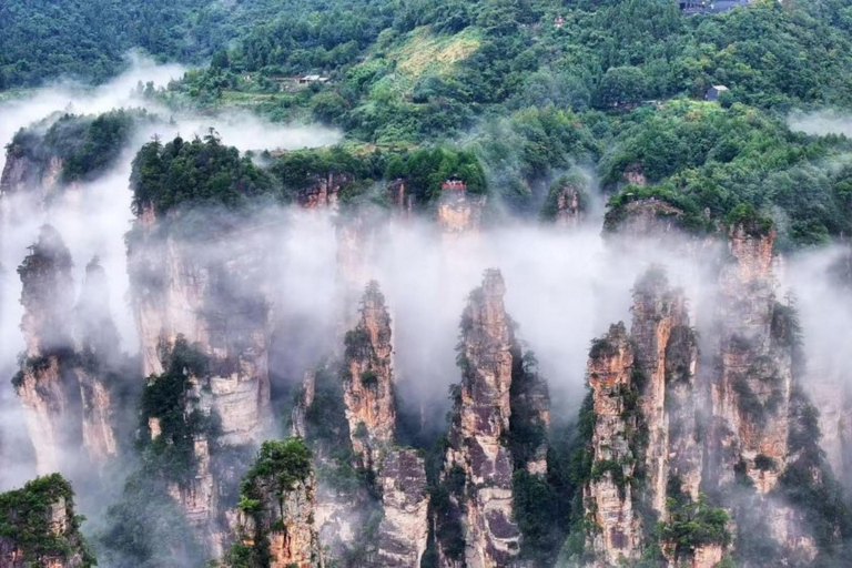 Zhangjiajie: Helicopter Flight Experience Helicopter Charter Route F Experience