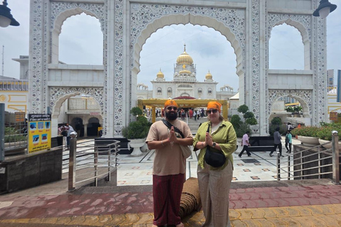 Delhi: Private Half Day Delhi City Guided Tour By Car Half Day Delhi Tour with Meeting Point