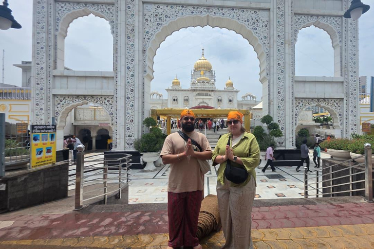Delhi: Private Half Day Delhi City Guided Tour By Car Half Day Delhi Tour with Meeting Point