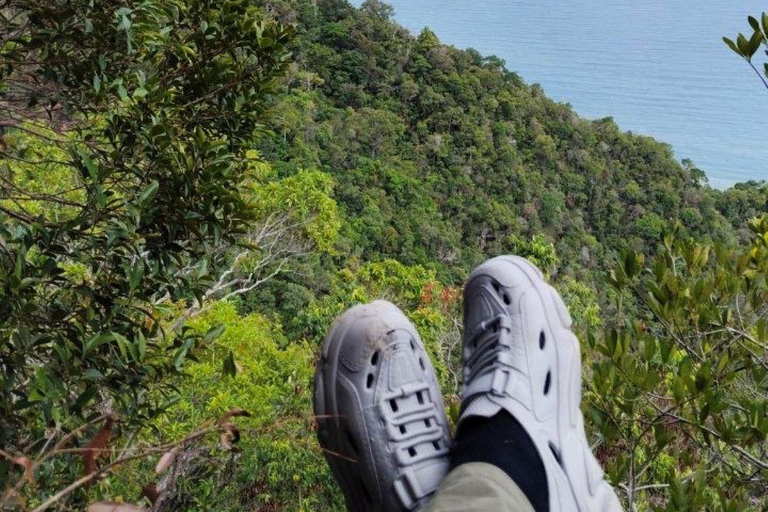 Langkawi Hidden Waterfall Hiking Tour with Thai Island Views