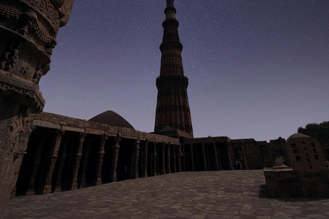 德里：古特卜塔遗产之夜导览之旅库塔布塔灯光音乐秀全包车游