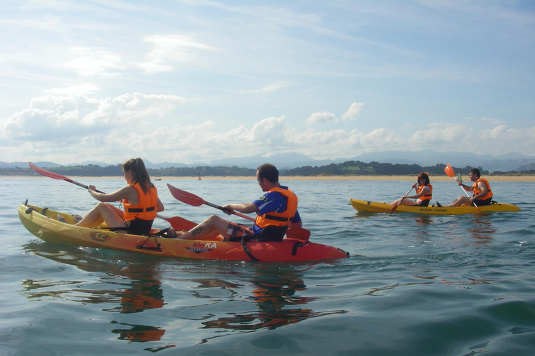 Tour guiado en kayak por la Bahía de Santander.