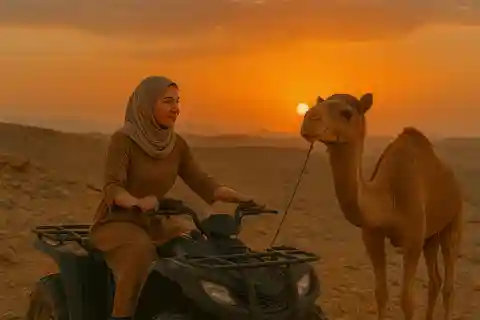 Marrakech: excursión en quad y paseo en camello por el desierto de Agafay con cena y espectáculo