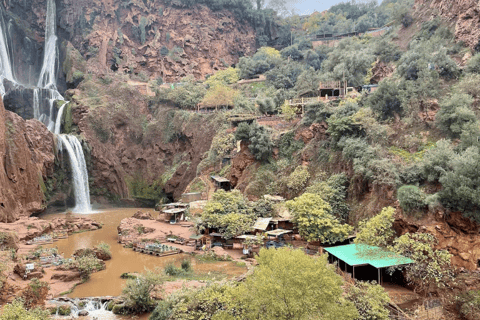 Ouzoud-watervallen vanuit Marrakesh met boottochtPrivétour naar Ouzoud