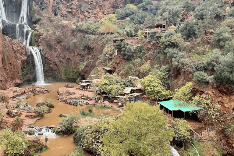 Cascades d'Ouzoud depuis Marrakech avec promenade en bateauGroupe - Visite partagée à Ouzoud