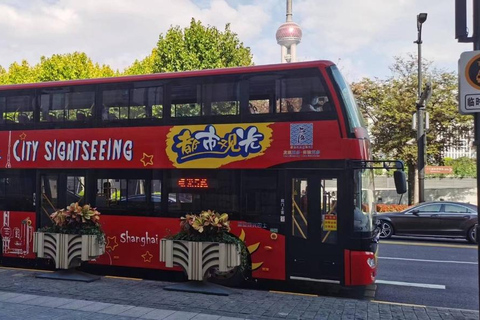 Shanghai: City Sightseeing Bus Pass with Audio Commentary City Sightseeing Bus with Audio Commentary Two Day Pass