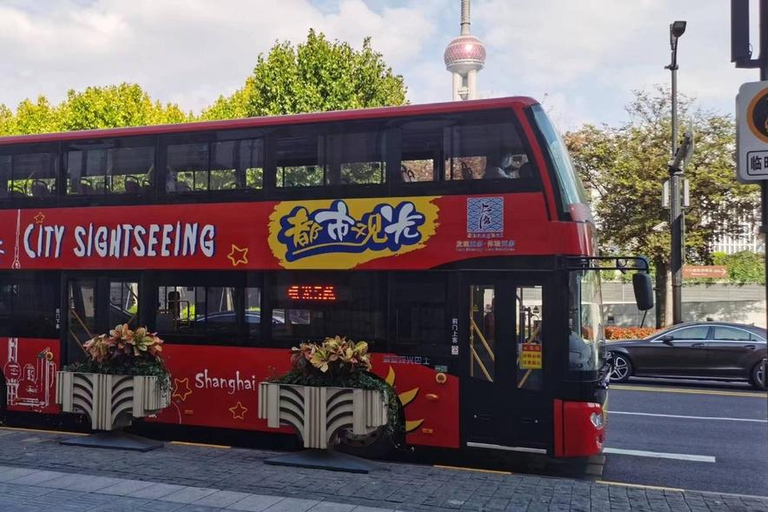 Shanghai: City Sightseeing Bus Pass with Audio Commentary City Sightseeing Bus with Audio Commentary Two Day Pass