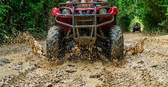 Cancun & Riviera Maya: ATV, Zipline, & Cenote Combo Tour