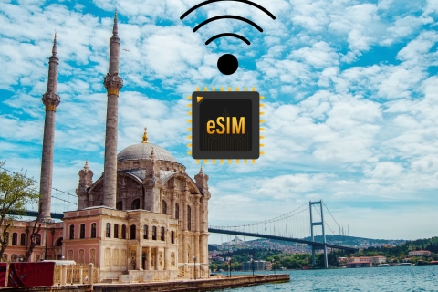 eSIM Turkije: Internet Data Plan hoge snelheid 4G/5GTurkije: 10GB 30Dagen