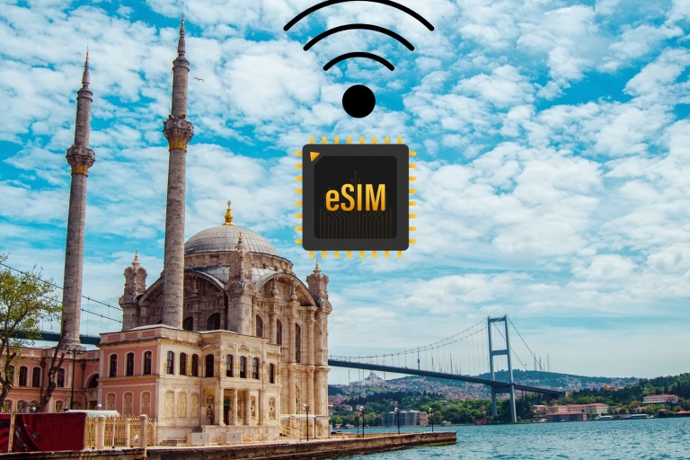 eSIM Turkije: Internet Data Plan hoge snelheid 4G/5GeSIM Turkije 3GB 15Dagen
