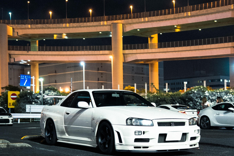 Tokyo: Night JDM Daikoku Experience in Supra/R34/Evo/R35/S15 Tokyo: Night JDM Daikoku Experience English Guide Gurantee