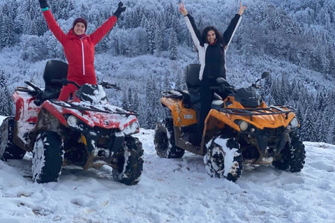 Brașov: Poiana Brașov ATV Adventure with Hotel Pickup