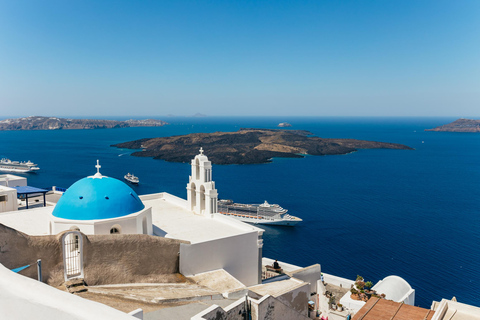 Fira : Visite guidée à pied pour les gourmets avec dégustations