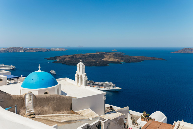 Fira : Visite guidée à pied pour les gourmets avec dégustations