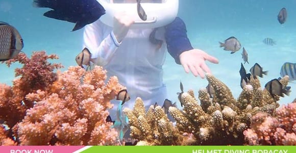 Boracay Helmet Diving Experience: Walk on the Ocean Floor