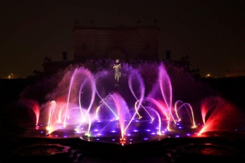 New Delhi : Visite du temple d'Akshardham avec spectacle d'eau et de lumièreVisite du temple d'Akshardham avec spectacle d'eau et de lumière