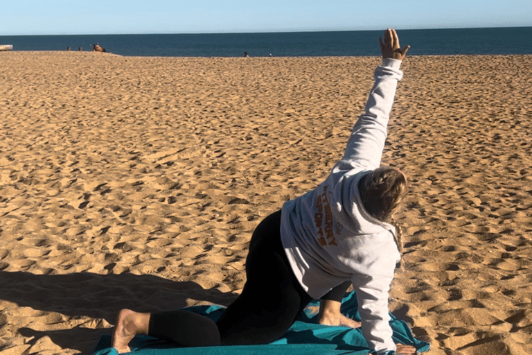 Albufeira: Sunset Yoga on the beach