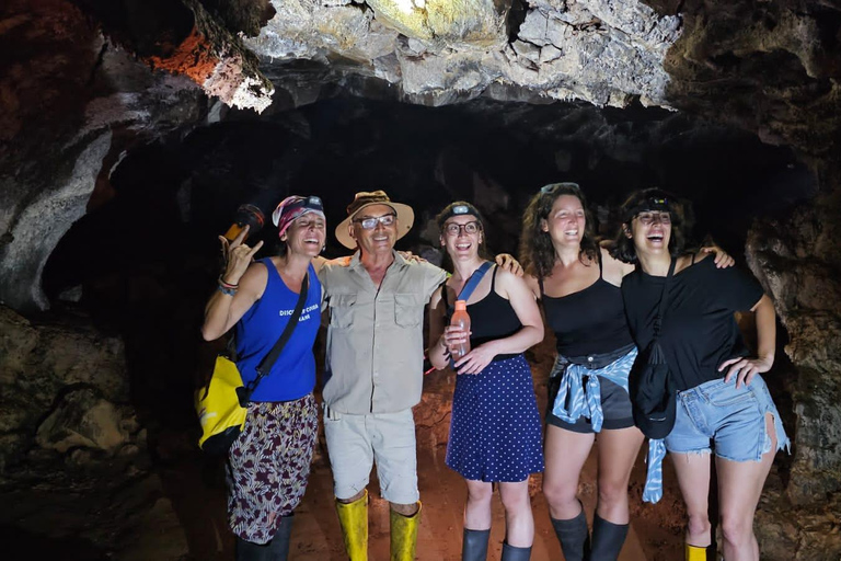 Galapagos: Giant Tortoises & Lava Tunnels tour with a Dome Stay Giant Tortoises & Lava Tunnels Experience with a Dome Stay