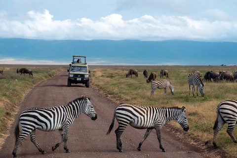 4 jours de safari au camp sauvage du Ngorongoro et au lac Manyara