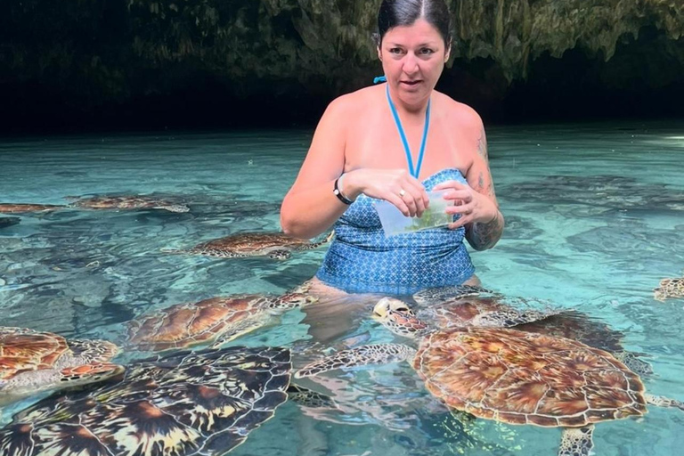 Zanzibar: Jozani Forest, local Zoo & Salam Cave Turtle Swim Private Tour + Tickets + Transfer + Guide