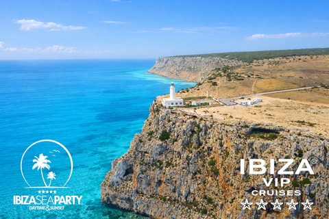 Ibiza: Formentera VIP Boat Paella, BBQ, OpenBar, DJ & Sunset BASIC TICKET with 5h Open Bar & Breakfast