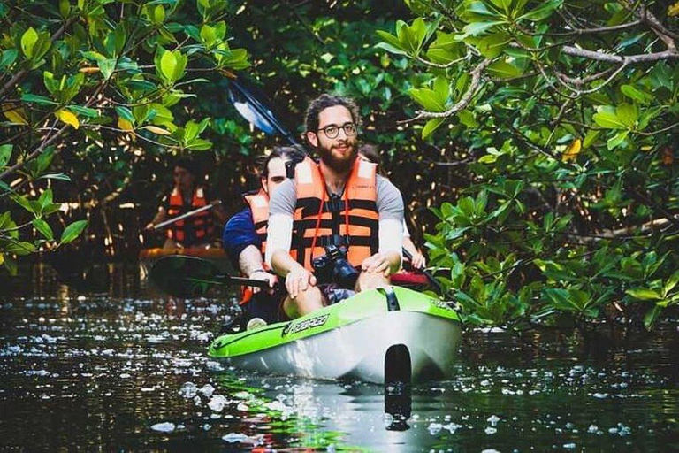 Cancun : Excursion en kayak au lever ou au coucher du soleilExcursion en kayak au coucher du soleil