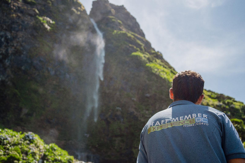 Santa Cruz das Flores: Visita guiada com cascatas do Ferreiro