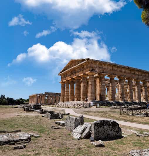 Paestum : billet coupe-file et train depuis Naples/Salerne