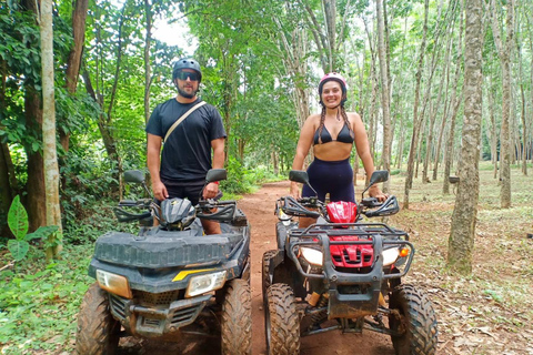 Krabi : Aventure en quad dans la montagne de Saitai40 minutes de conduite en quad avec passager