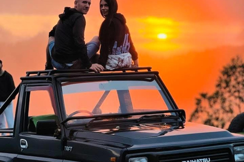 Mount Batur Sunrise Jeep Color Option & HotSpring Relaxation Entrance Ticket Hot Spring Only ( Meeting Point )