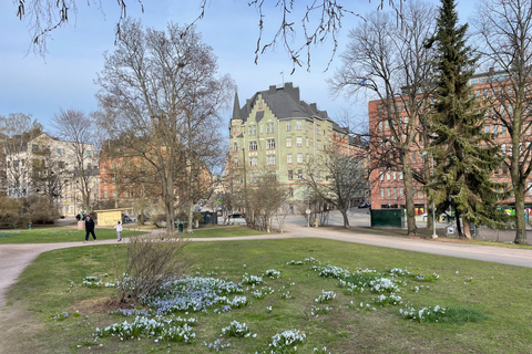 Helsinki: Katajanokka, secesyjna dzielnica w sercu Helsinek, z Doro